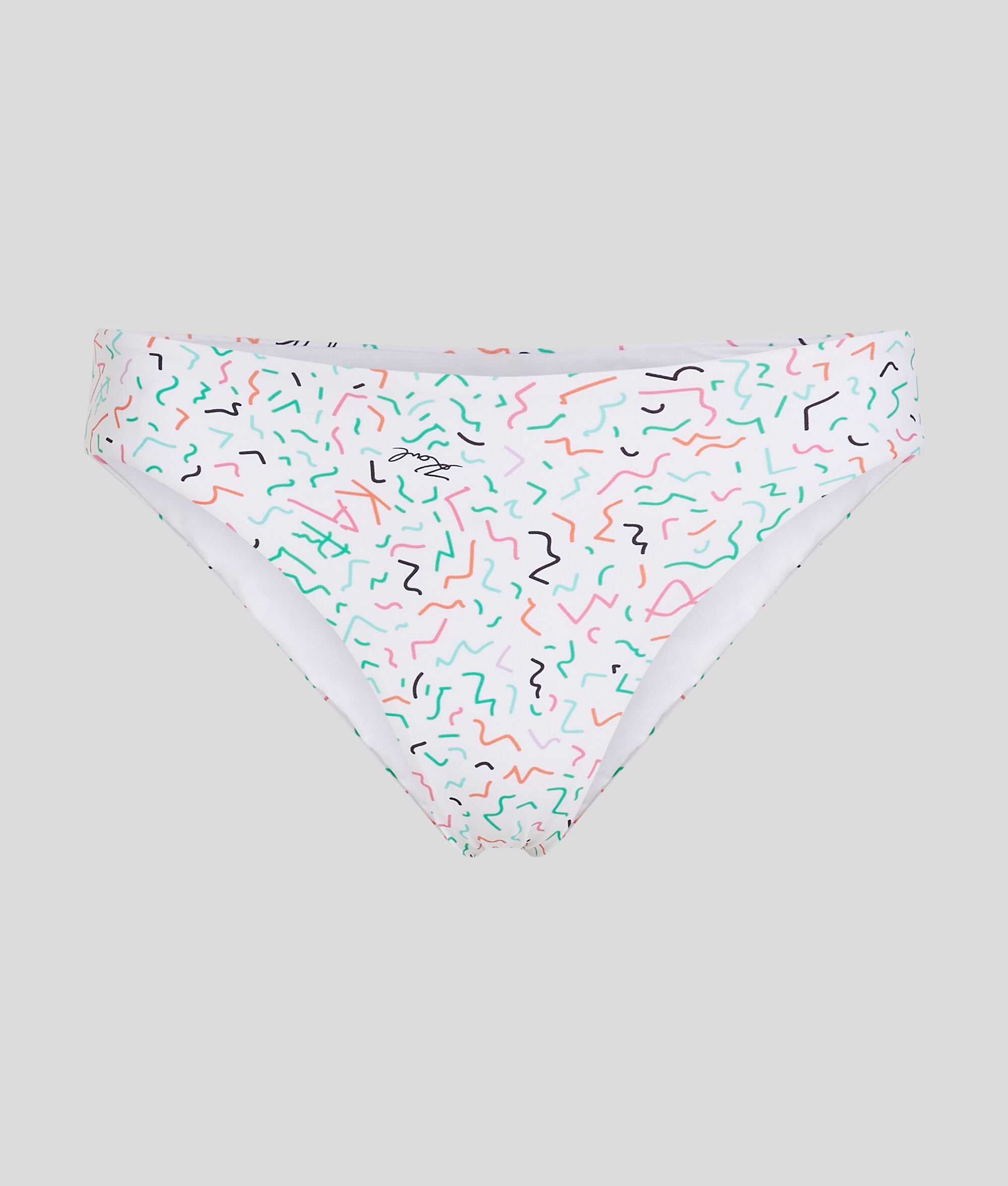 (image for) Resourceful GEOMETRIC-PRINT BRAZILIAN BIKINI BOTTOMS